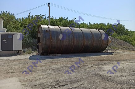 Силос 100 м3 для минерального порошка и других сыпучих материалов  в Уфе - Опытный завод резервуаров и металлоконструкций